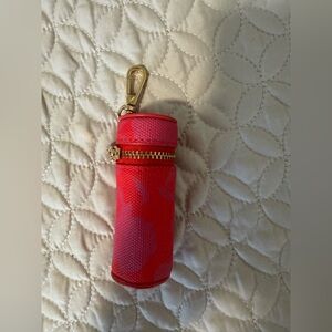 Kate Spade x Target: Pink and Red Keychain Lipstick Holder